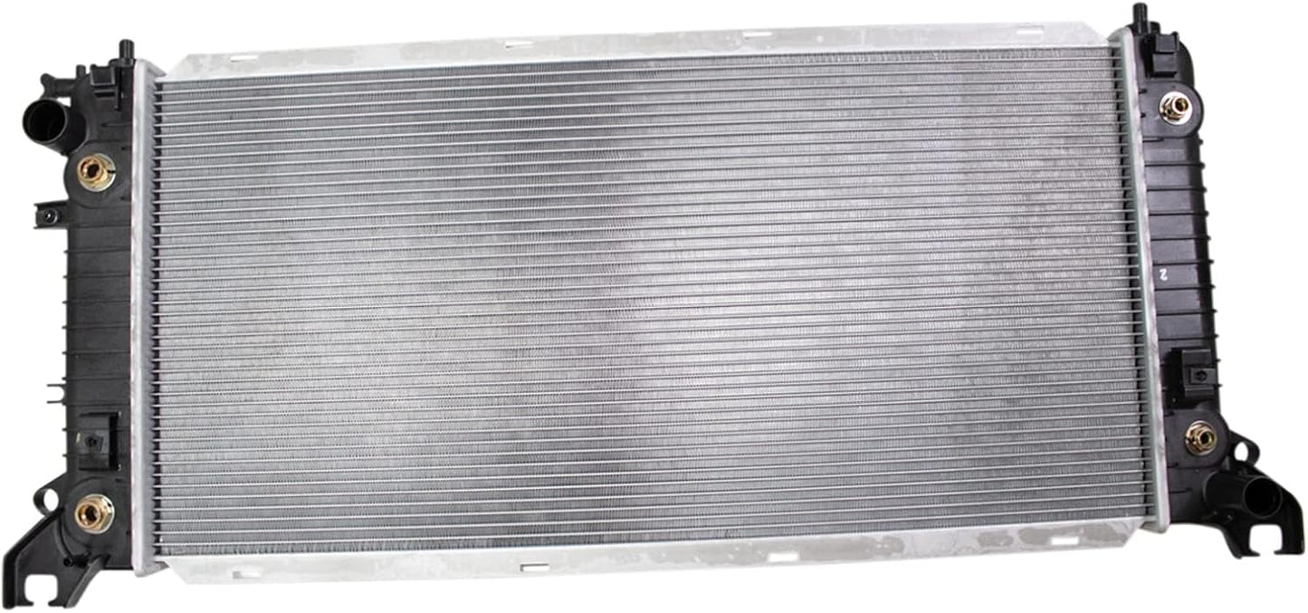 TRQ Radiator Assembly for Chevrolet Silverado and GMC Sierra