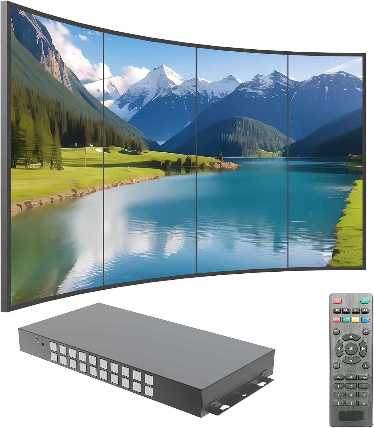 4K ICUIXIAN Video Wall Controller for Seamless Switching