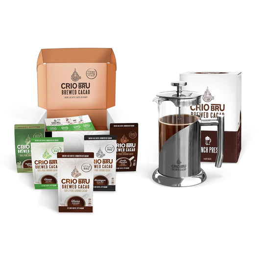 Sampler Starter Kit of Brewed Cacao Drink - Healthy Coffee Alternative
