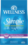Wellness Simple Limited Ingredient Dry Dog Food for Sensitive Stomachs