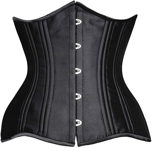 SHAPERX Women 24 Double Steel-Boned Longline Waist Trainer Corset