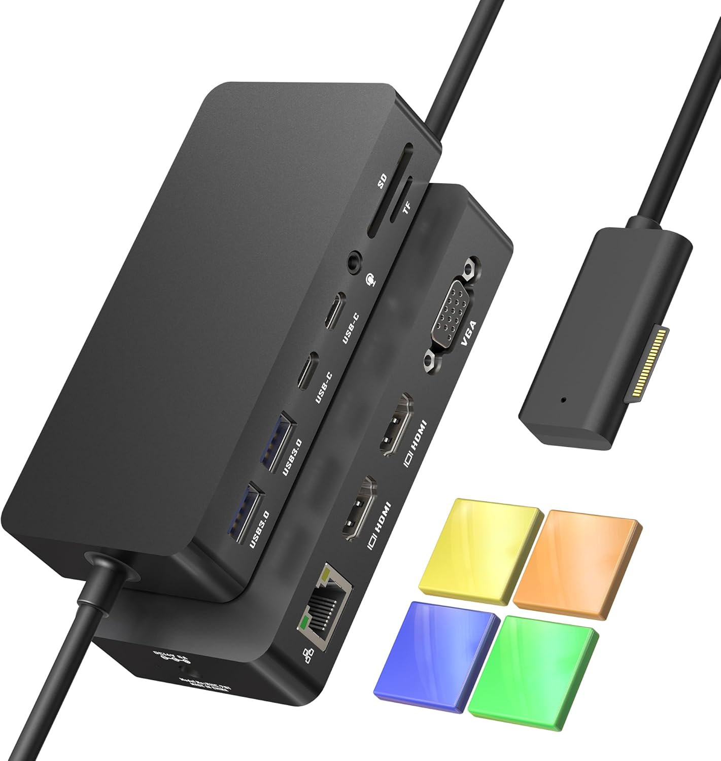 Microsoft Surface Docking Station for Triple Displays and More