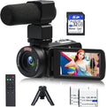 Video Camera 1080P 30MP Camcorder for Vlogging - Compact Recorder
