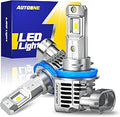 AUTOONE H11 LED Bulbs 600% Brighter - 6500K Xenon White Fog Lights