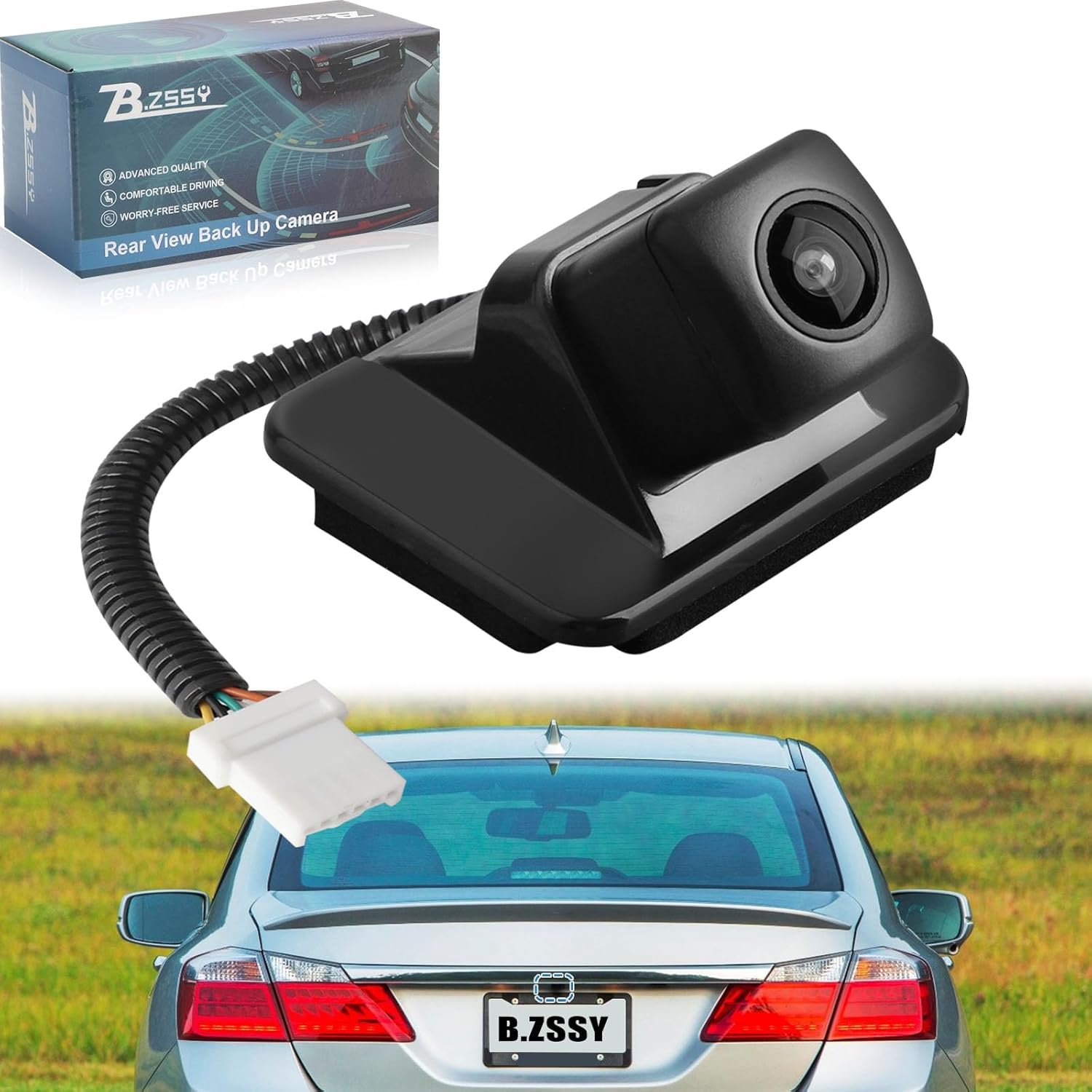 Back Up Rear View Camera for 2014 2015 Honda Accord Sedan