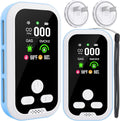 5-in-1 Carbon Monoxide Detector 2 Pack Combo - Travel & Home Safety