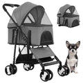 BestPet Pet Stroller 3-in-1 Multifunction Dog Cat Jogger - Lightweight