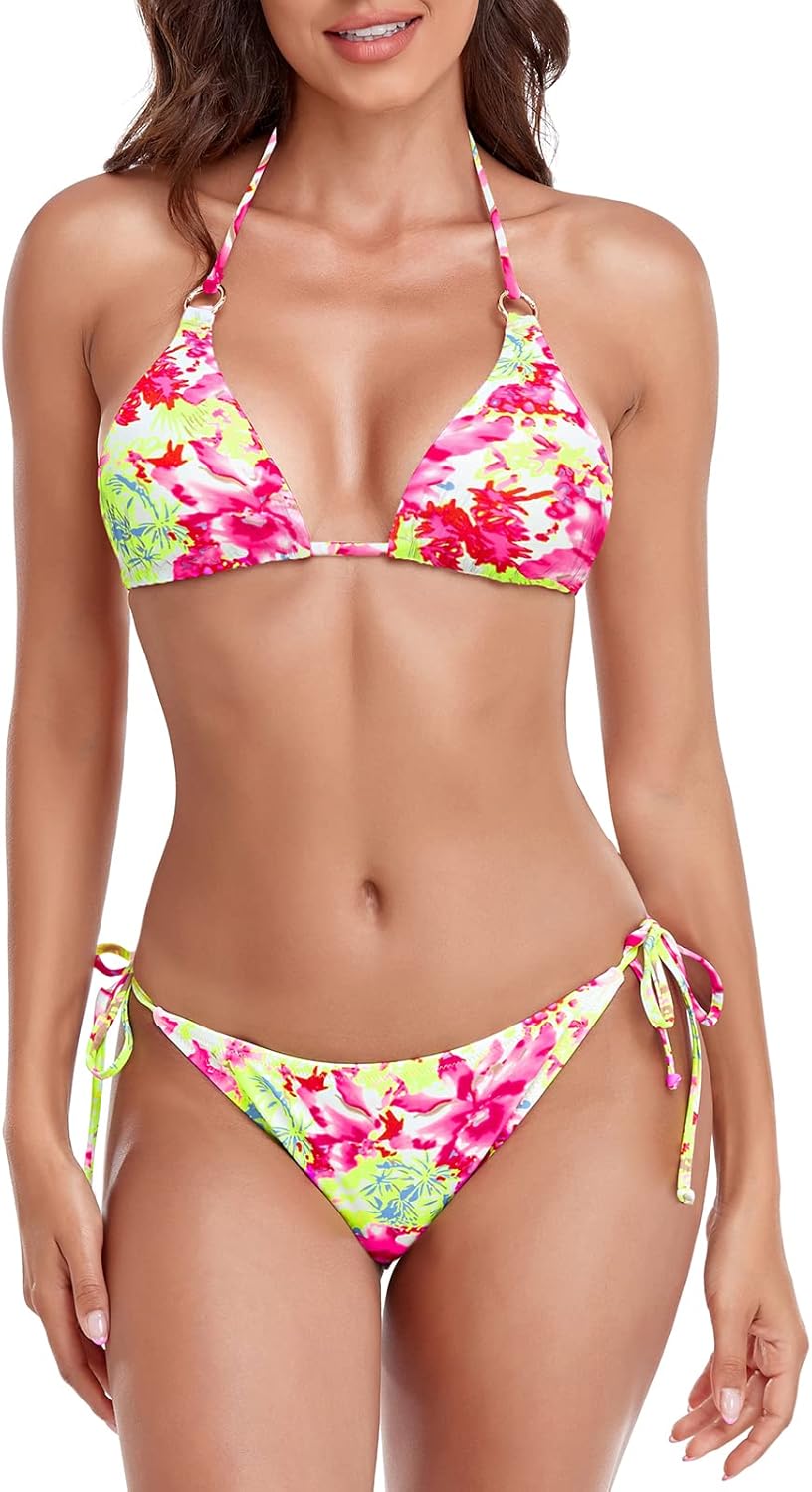 RELLECIGA Women's Triangle Bikini Set for Ultimate Beach Style