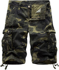 IDEALSANXUN Men's Casual Loose Fit Multi-Pockets Military Cargo