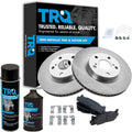 Front Brake Pad & Rotor Kit Compatible with 2007-2018 Camry and Lexus