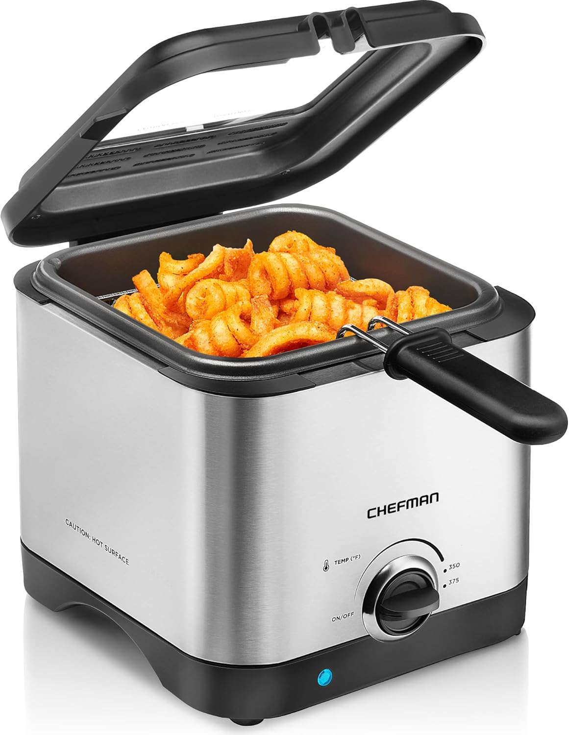 Chefman Fry Guy Compact Deep Fryer for Restaurant-Style Meals