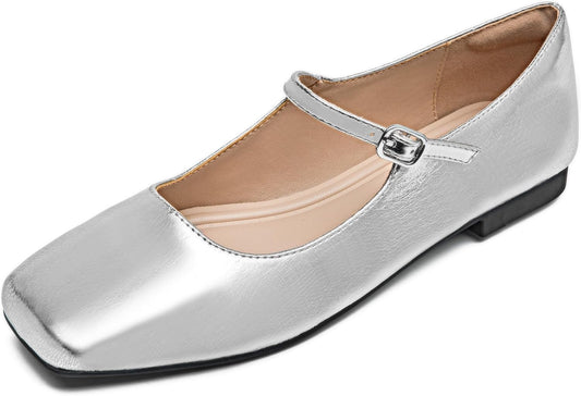 Comfortable Mary Jane Shoes for Women with Ankle Strap Design