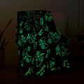 Gamer Glow in The Dark Blanket for Boys Teens Fun Gifts