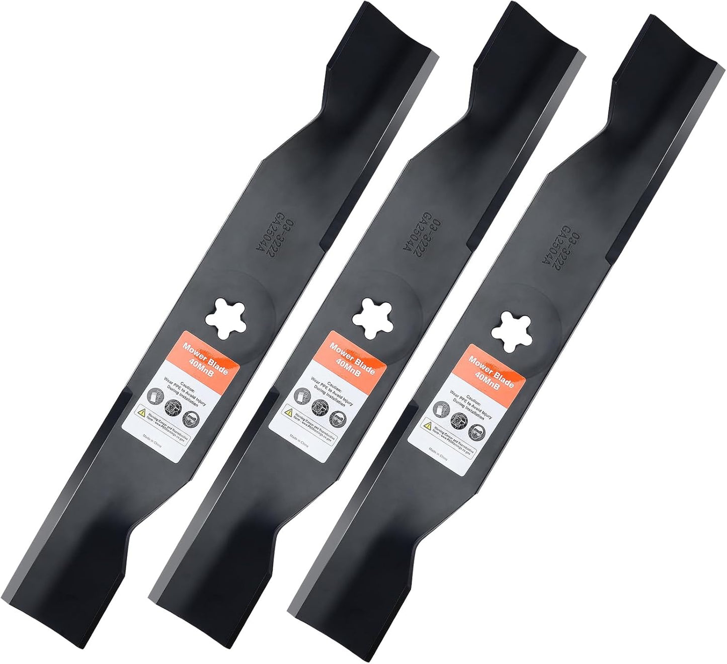 Z248F 48 inch Mower Blades for Husqvarna and Craftsman Lawn Mowers