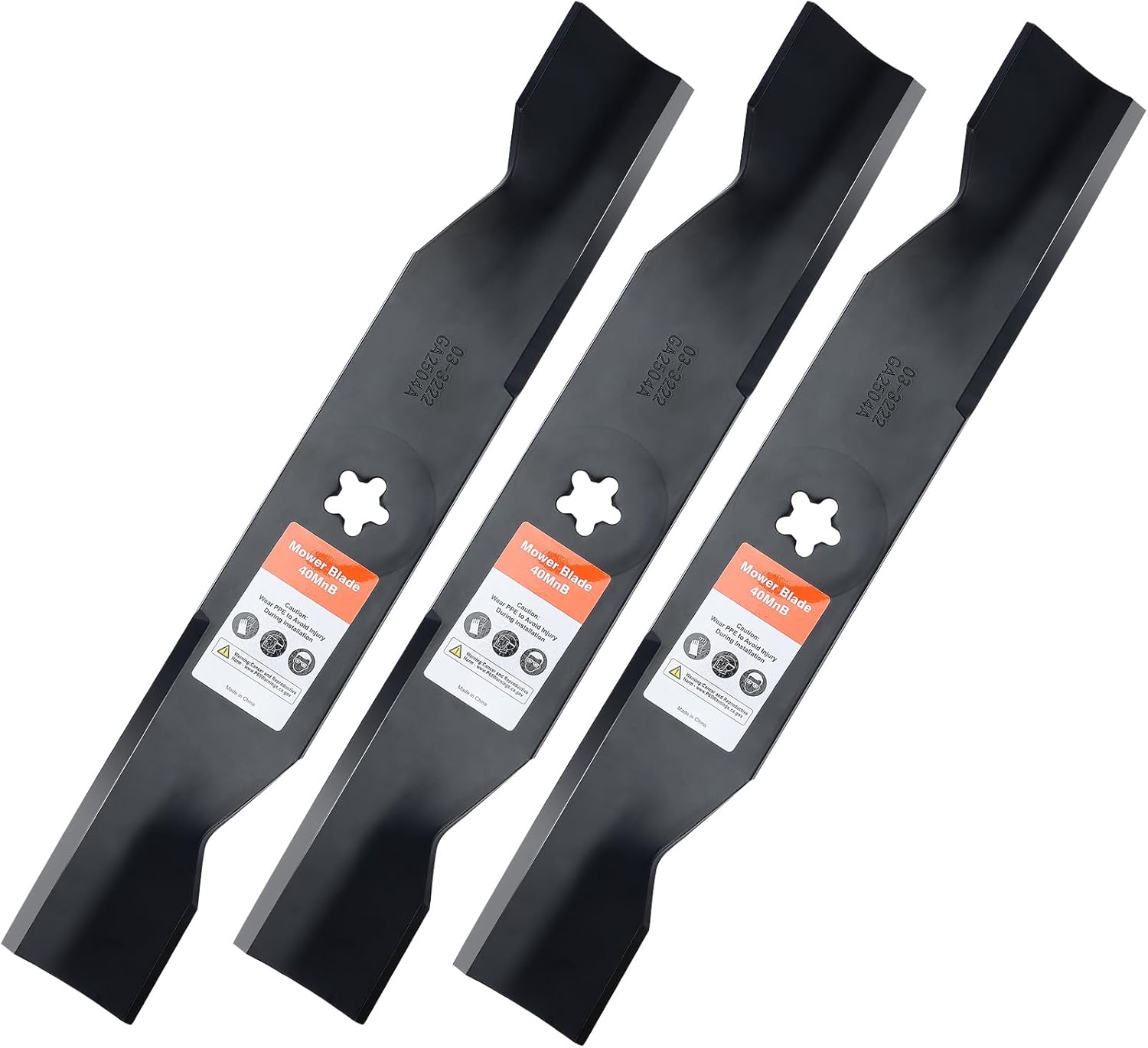 Z248F 48 inch Mower Blades for Husqvarna and Craftsman Lawn Mowers