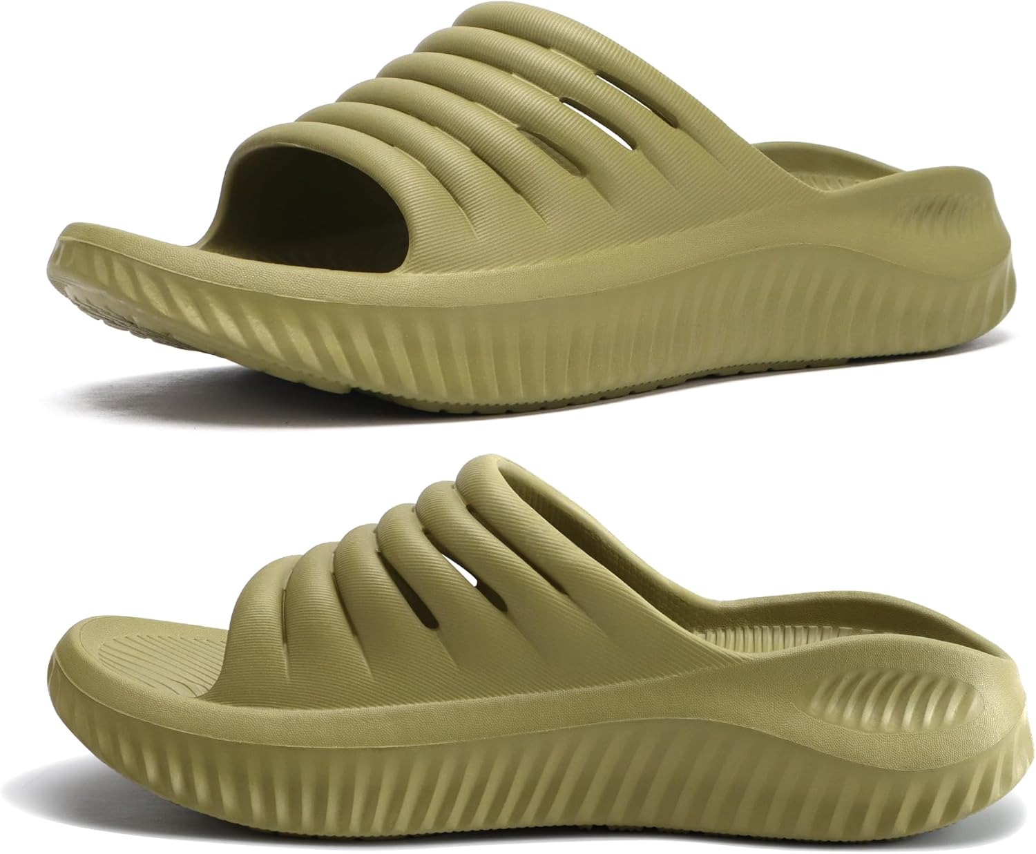 KuaiLu Womens Recovery Sandals for Plantar Fasciitis Support