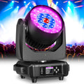 LED Moving Head Light 19x15W Beam/Wash/Zoom Effect - Pro Stage Light