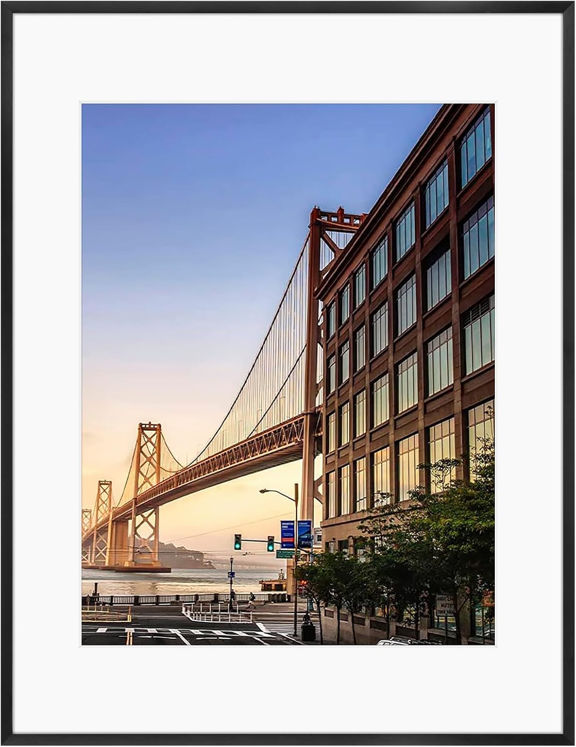 Frametory 14x18 Aluminum Picture Frame for Home and Office Decor