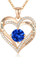 CDE Forever Love Heart Necklaces for Women - Perfect Gift Idea