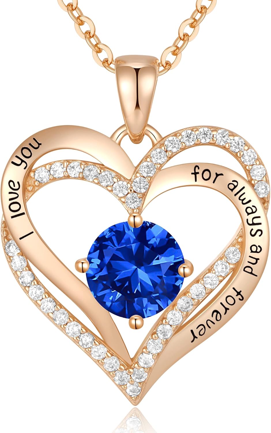 CDE Forever Love Heart Necklaces for Women - Perfect Gift Idea