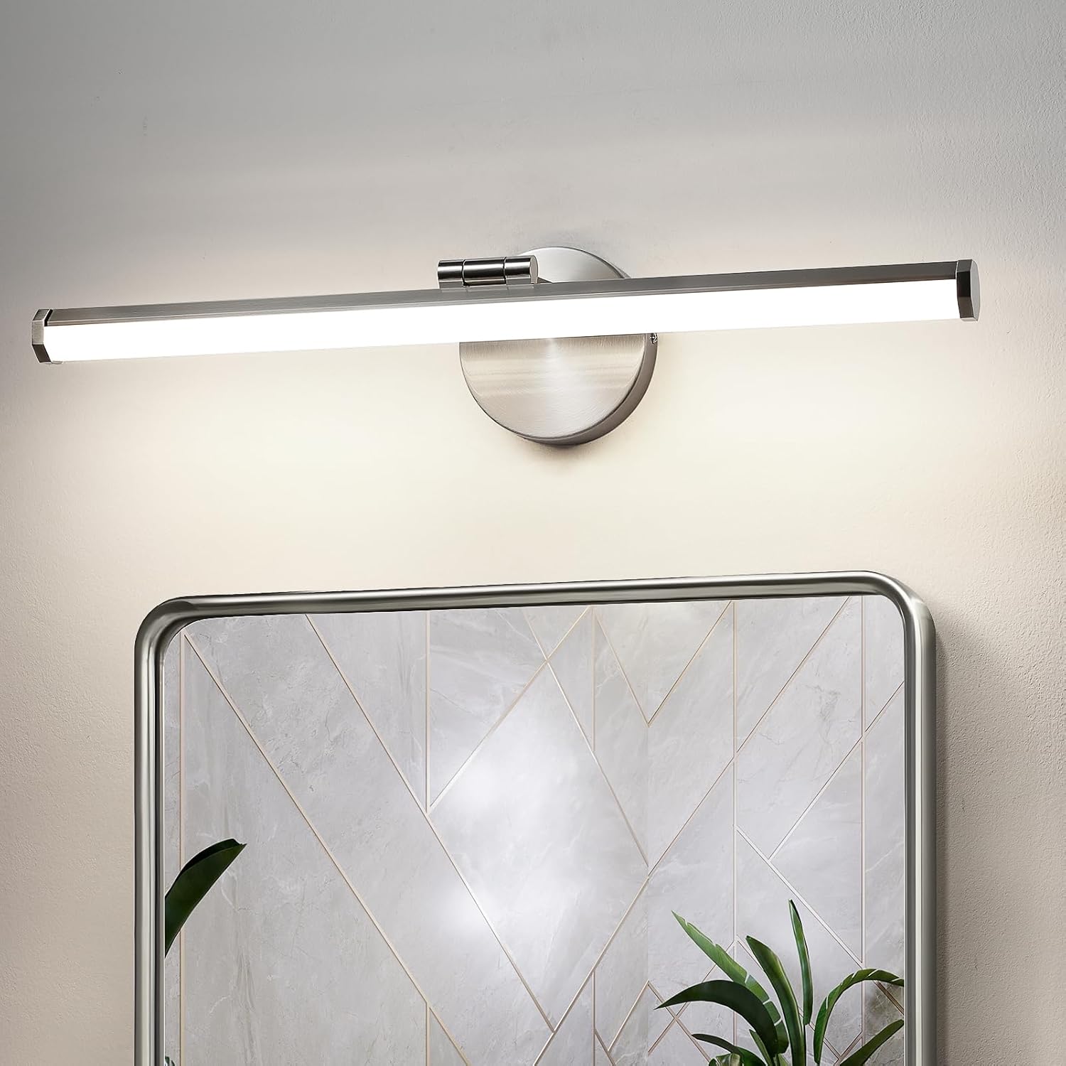 KAISITE Bathroom Light Fixture Over Mirror 22IN Dimmable LED