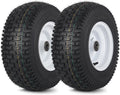 16x6.50-8 Tubeless Tire and Wheel Set - Durable Lawn Mower Front