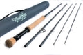 Moonshine Rod Co. Fly Fishing Rod with Case and Extra Tip - Salt-Ready
