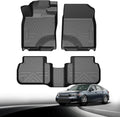 Carbon Fiber Floor Mats for Honda Civic Sedan 2022 2025 - All Weather
