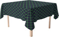 Blue & Green Tartan Tablecloth 54in x 54in - Traditional Plaid