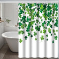 Lucky Shamrock St. Patrick's Day Shower Curtain Set
