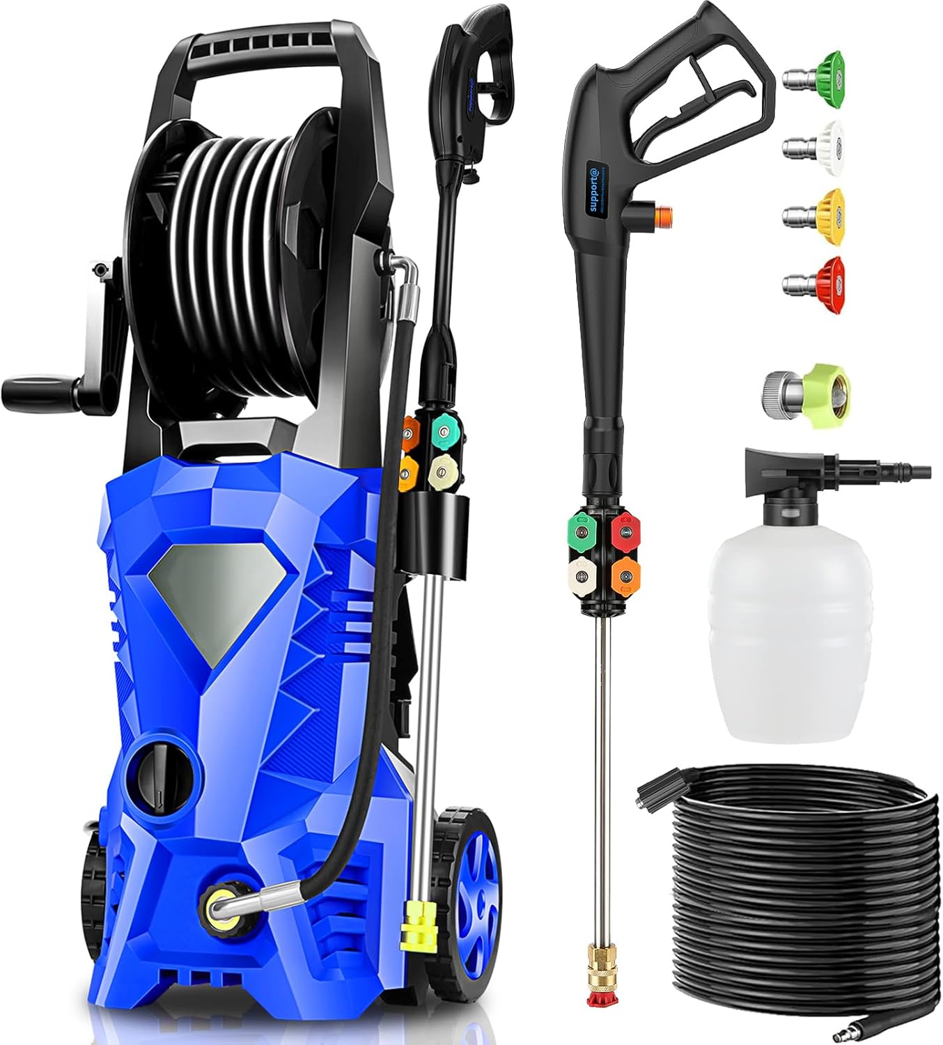 Electric Pressure Washer 5000 PSI for Home and Car Cleaning