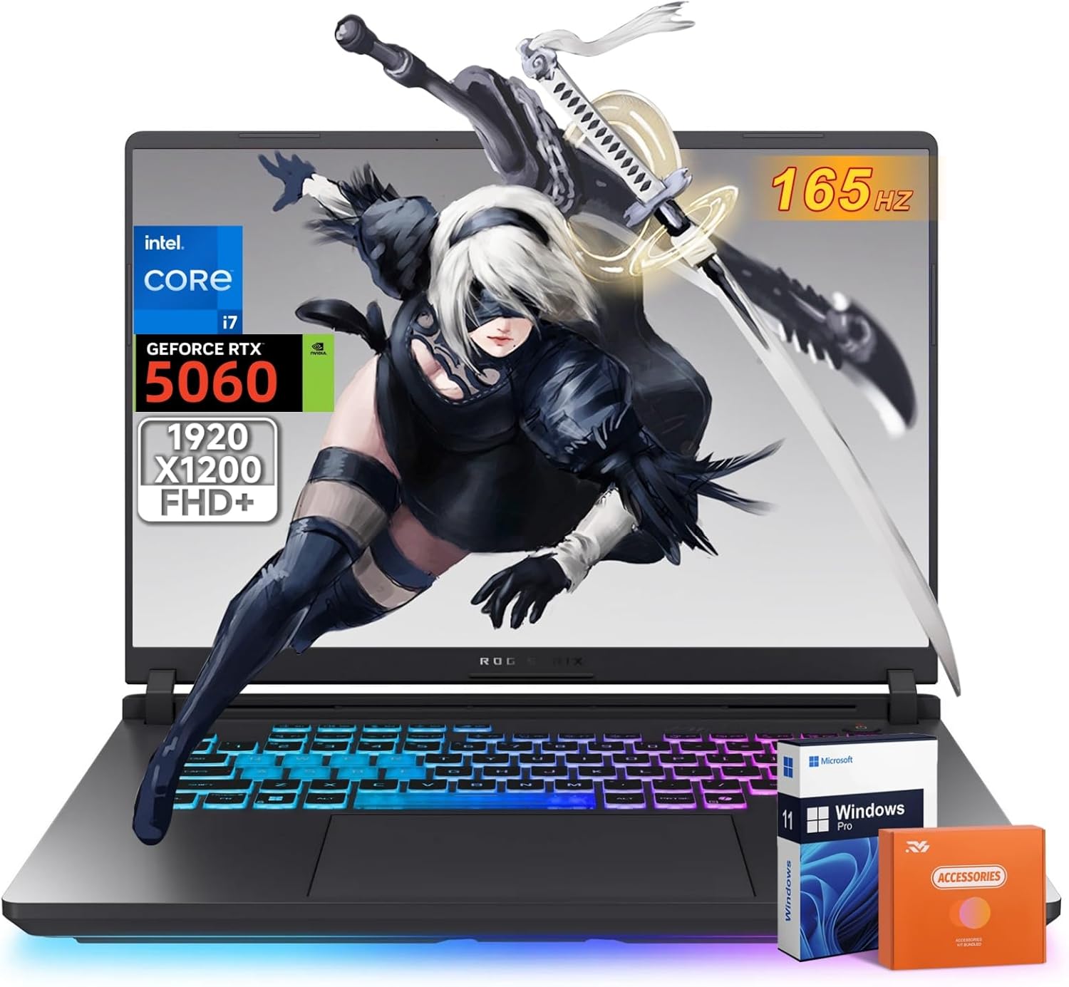 ASUS ROG Strix G16 Gaming Laptop with NVIDIA RTX 5060 Power