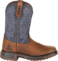 Kids' Ride FLX Western Boot in Brown Camouflage - Comfortable Play
