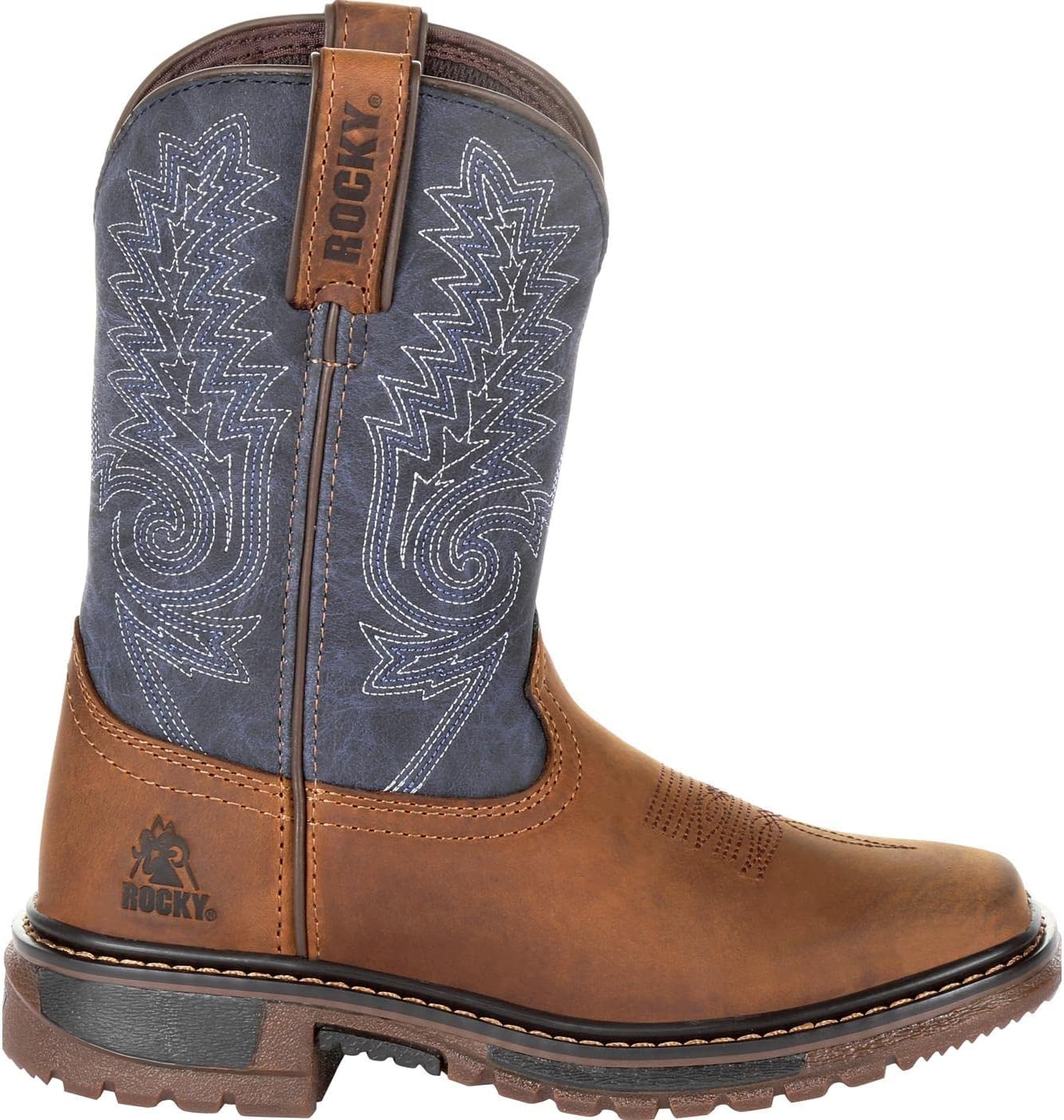 ROCKY Kids' Ride FLX Western Boot: Durable and Stylish Footwear