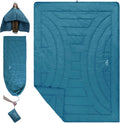 iClimb Ultralight Thinsulate Camping Blanket - Compact 16 oz