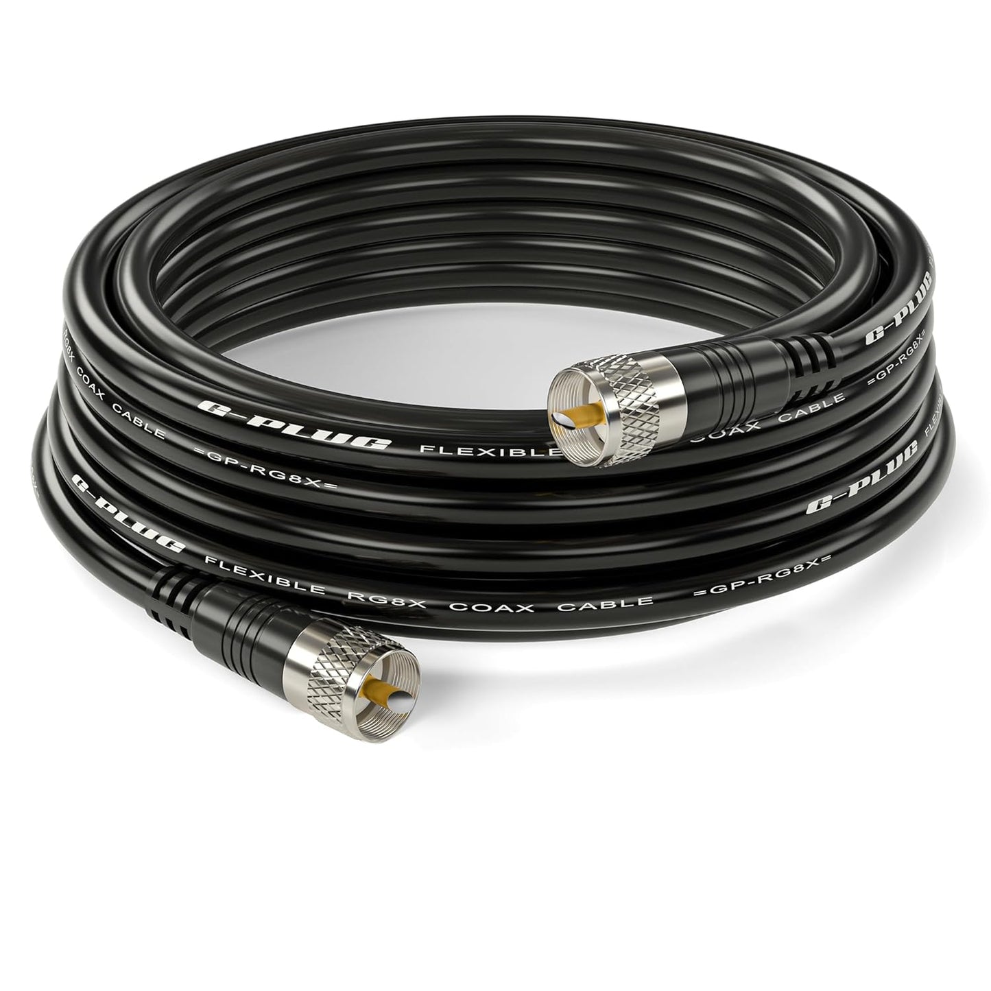 RG8X Coaxial Cable 50FT for CB & HAM Radio Applications