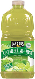 Langers Juice Cocktail Cucumber Lime With Mint - Refreshing Mixer