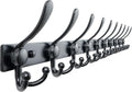 MaxStrong 2.0 37in Heavy Duty Wall Coat Rack - Ultra Durable Hook Rail