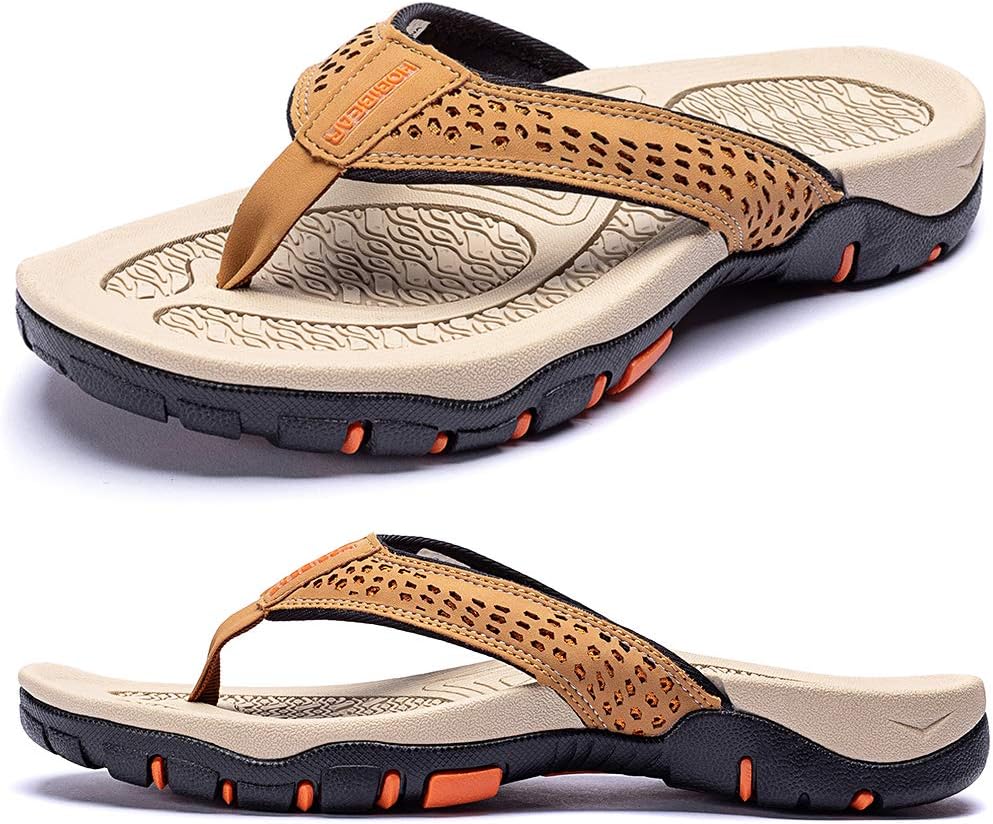 KIIU Mens Thong Sandals for Comfort and Durability Outdoors