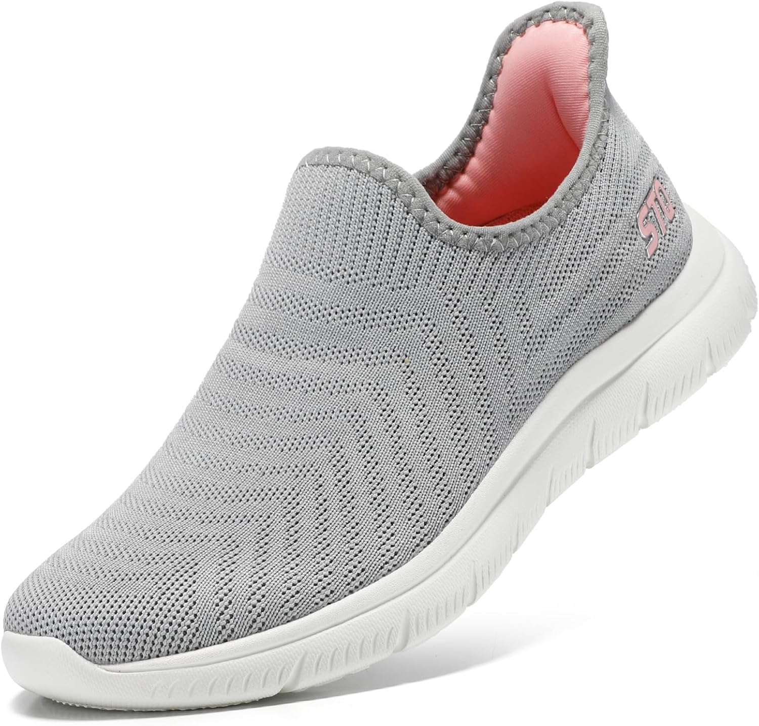STQ Walking Shoes Women Hands Free Orthopedic Slip on Sneakers