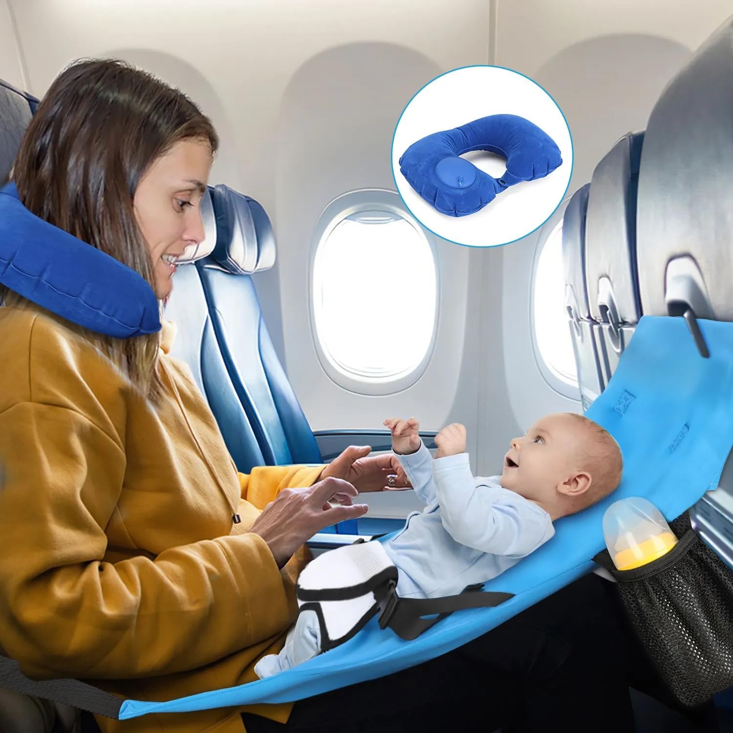 EkoVibe Toddler Airplane Bed & seat Extender