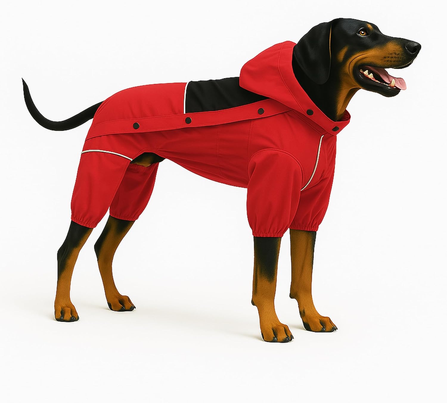 LOVELONGLONG Waterproof Dog Raincoat for All-Weather Protection