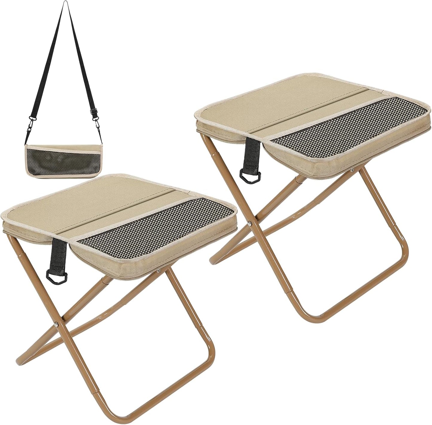 Portable Camping Stools for Adults - Lightweight & Collapsible