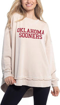 chicka-d NCAA womens Pullover Campus Sweatshirt - Tunic Cozy Fit