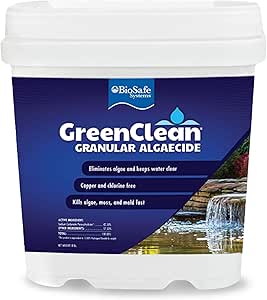 BioSafe Systems GreenClean Granular Algaecide for Ponds and Fountains