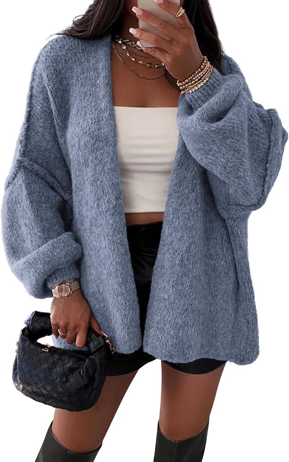 ATHMILE Womens Fall Oversized Cardigan Sweaters for Style