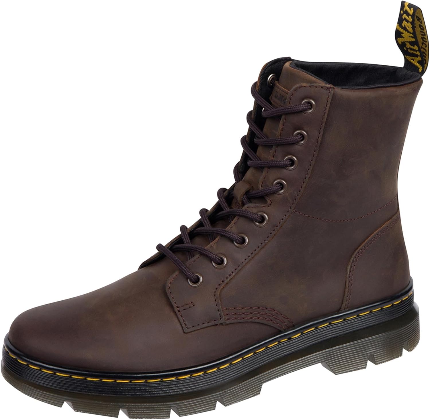 Dr. Martens Combs Leather Boots for Unisex Style and Comfort