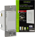 Enbrighten Z-Wave In-Wall Smart Fan Control Paddle - Voice Ready