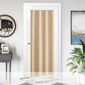 French Door Curtain with Sliding Track - Room Darkening Biscotti Beige