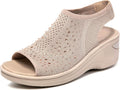 KOIMED Women's Comfortable Platform Walking Sandals - Lightweight